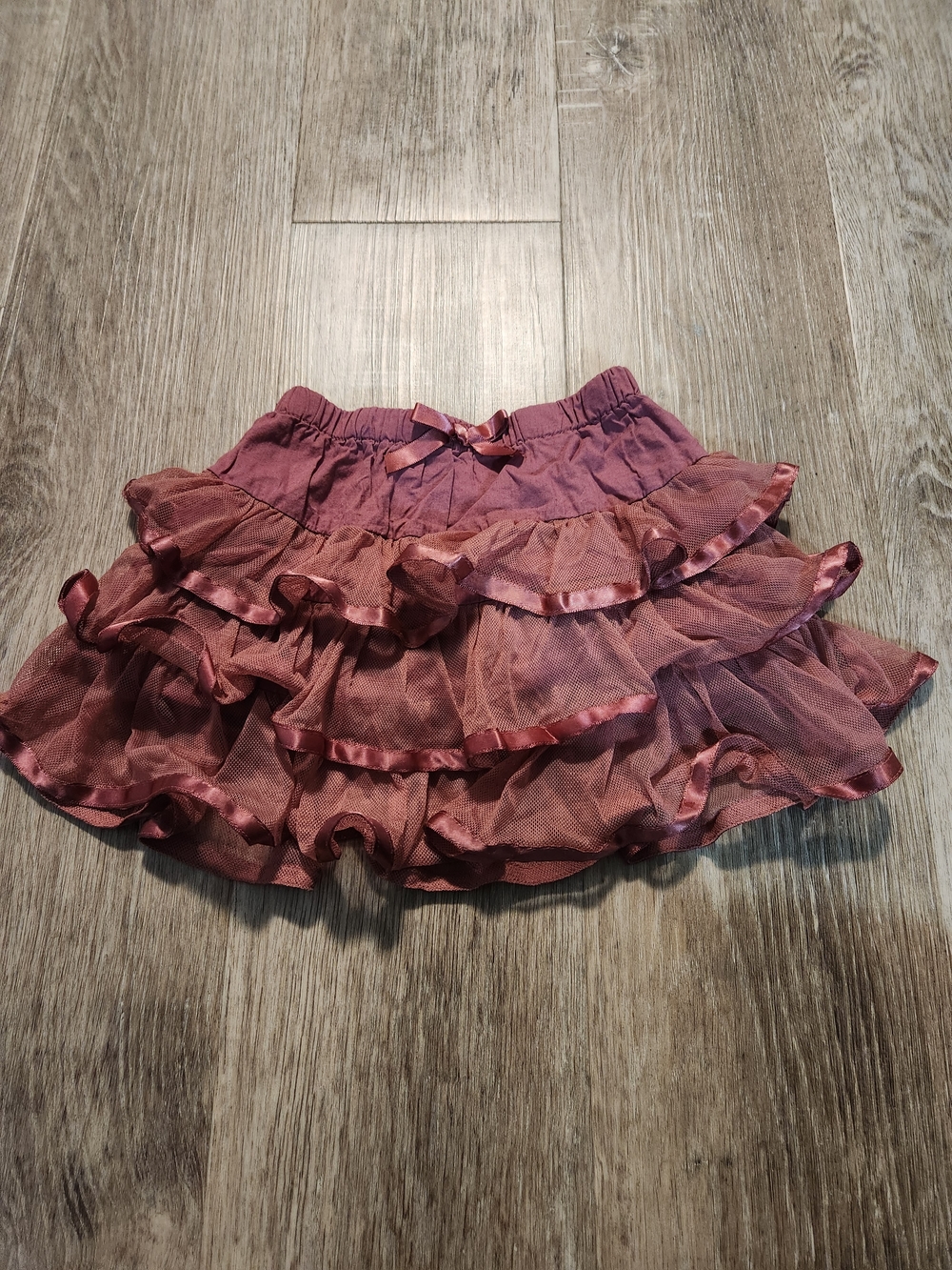 Mexx Dusty Rose Ruffled Skater Skirt